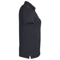 Under Armour Women's Recycled Polo, Black / White, Right Sleeve view