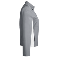 Under Armour Women's Rival Stretch Jacket, Mod Grey / White / White, Right Sleeve view