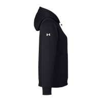 Under Armour Women's Storm Armour Fleece, Black / White, Right Sleeve view