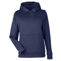 Under Armour Women's Storm Armour Fleece, Midnight Navy / White, Front view
