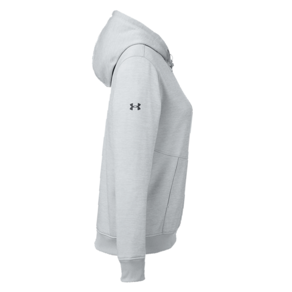 Under Armour Women's Storm Armour Fleece, Mod Grey / Black, Right Sleeve view