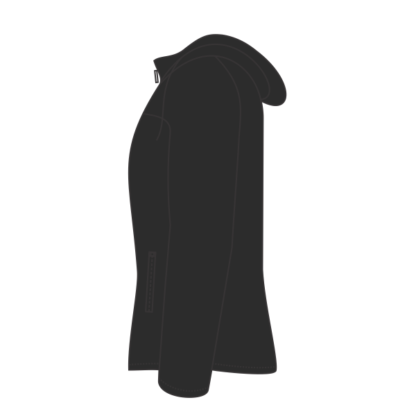 Under Armour Women's Team Legacy Jacket, Black / Black, Left Sleeve view