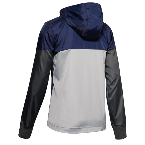 Under Armour Women's Team Legacy Jacket, Navy / Navy, Back view
