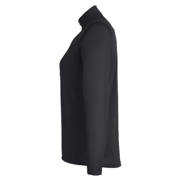 Under Armour Women's Team Tech™ Half-Zip Pullover, Black / White, Left Sleeve view