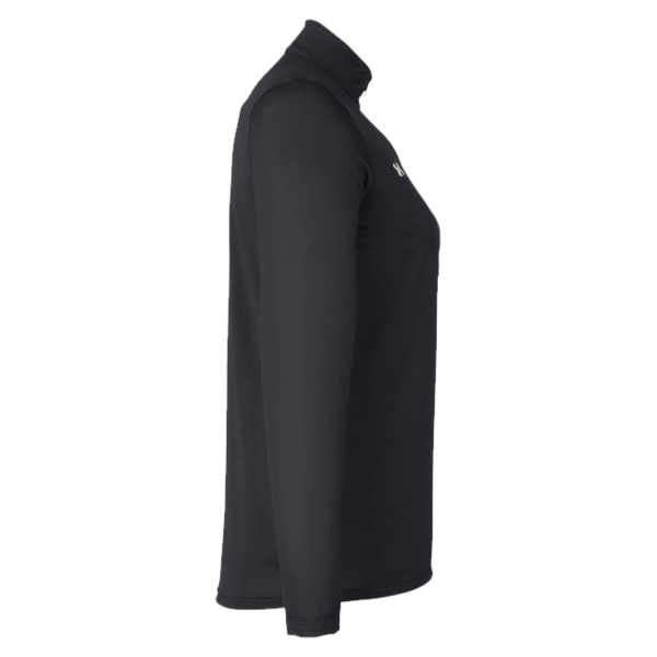 Under Armour Women's Team Tech™ Half-Zip Pullover, Black / White, Right Sleeve view