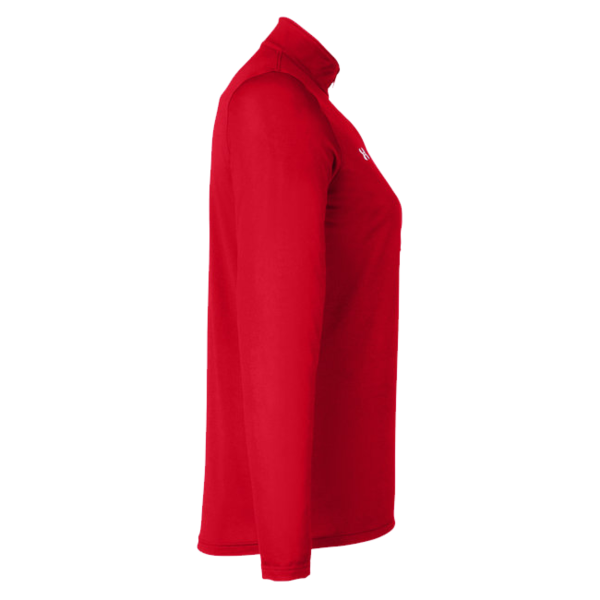 Under Armour Women's Team Tech™ Half-Zip Pullover, Red / White, Right Sleeve view