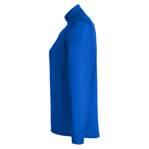 Under Armour Women's Team Tech™ Half-Zip Pullover, Royal / White, Left Sleeve view