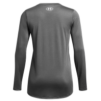 Under Armour Women's Team Tech™ Long Sleeve T-Shirt, Castlerock / White, Back view