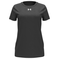 Under Armour Women's Team Tech™ T-Shirt, Black / White, Front view