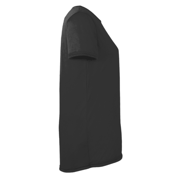 Under Armour Women's Team Tech™ T-Shirt, Black / White, Right Sleeve view