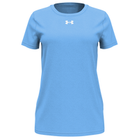 Under Armour Women's Team Tech™ T-Shirt, Carolina Blue / White, Front view