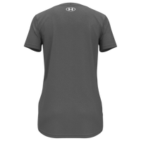 Under Armour Women's Team Tech™ T-Shirt, Castlerock / White, Back view