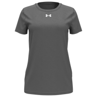 Under Armour Women's Team Tech™ T-Shirt, Castlerock / White, Front view