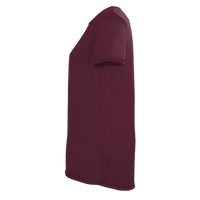 Under Armour Women's Team Tech™ T-Shirt, Maroon / White, Left Sleeve view