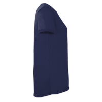 Under Armour Women's Team Tech™ T-Shirt, Midnight Navy / White, Right Sleeve view