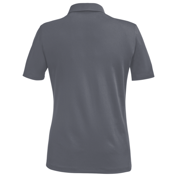 Under Armour Women's Tech™ Polo, Cs Grey Light Heather / White, Back view