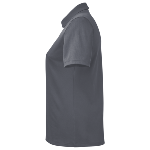 Under Armour Women's Tech™ Polo, Cs Grey Light Heather / White, Left Sleeve view