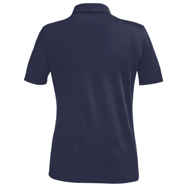 Under Armour Women's Tech™ Polo, Midnight Navy / White, Back view