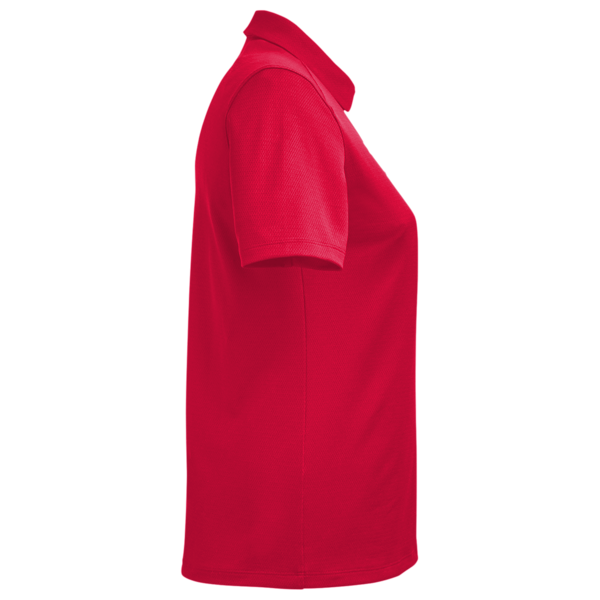 Under Armour Women's Tech™ Polo, Red / White, Right Sleeve view