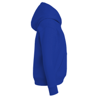 Under Armour Youth Rival Fleece Hooded Sweatshirt, Royal / White, Right Sleeve view