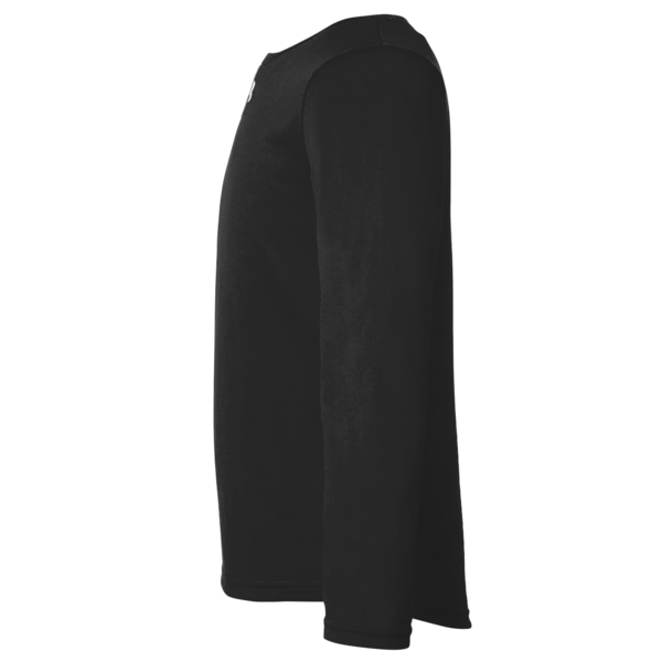 Under Armour Youth Tech™ Team Long Sleeve T-Shirt, Black / White, Left Sleeve view