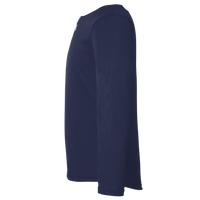 Under Armour Youth Tech™ Team Long Sleeve T-Shirt, Midnight Navy / White, Left Sleeve view