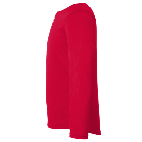 Under Armour Youth Tech™ Team Long Sleeve T-Shirt, Red / White, Left Sleeve view