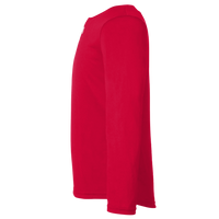 Under Armour Youth Tech™ Team Long Sleeve T-Shirt, Red / White, Left Sleeve view