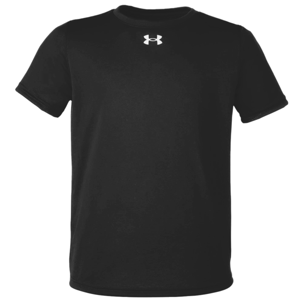 Under Armour Youth Tech™ Team T-Shirt, Black / White, Front view