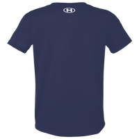 Under Armour Youth Tech™ Team T-Shirt, Midnight Navy / White, Back view
