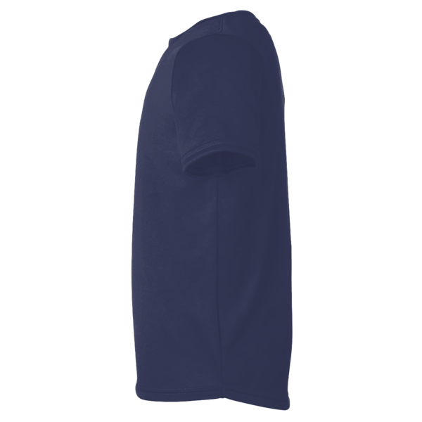 Under Armour Youth Tech™ Team T-Shirt, Midnight Navy / White, Left Sleeve view