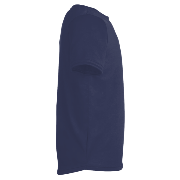 Under Armour Youth Tech™ Team T-Shirt, Midnight Navy / White, Right Sleeve view