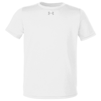 Under Armour Youth Tech™ Team T-Shirt, White / Mod Grey, Front view
