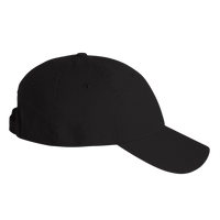 Valucap Bio-Washed Classic Dad Hat, Black / Black / Black, Right Side view