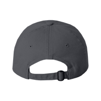 Valucap Bio-Washed Classic Dad Hat, Charcoal / Charcoal / Charcoal, Back view