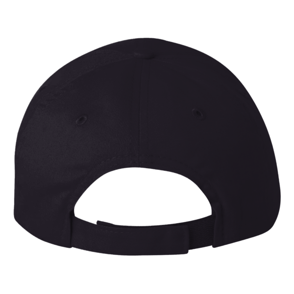 Valucap Brushed Twill Cap, Navy, Back view