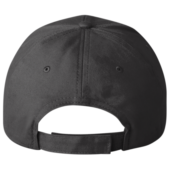 Valucap Chino Cap, Black, Back view