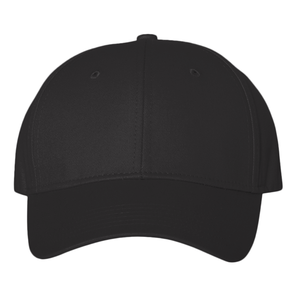 Valucap Chino Cap, Black, Front view