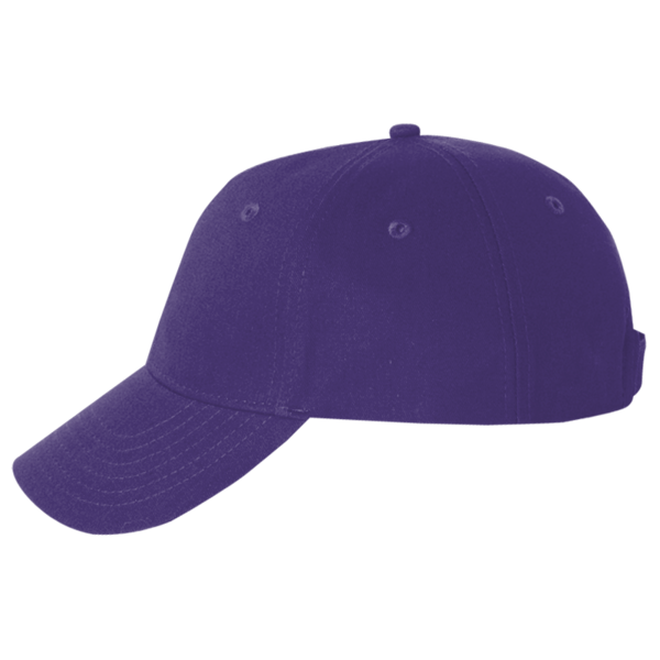 Valucap Chino Cap, Purple, Left view