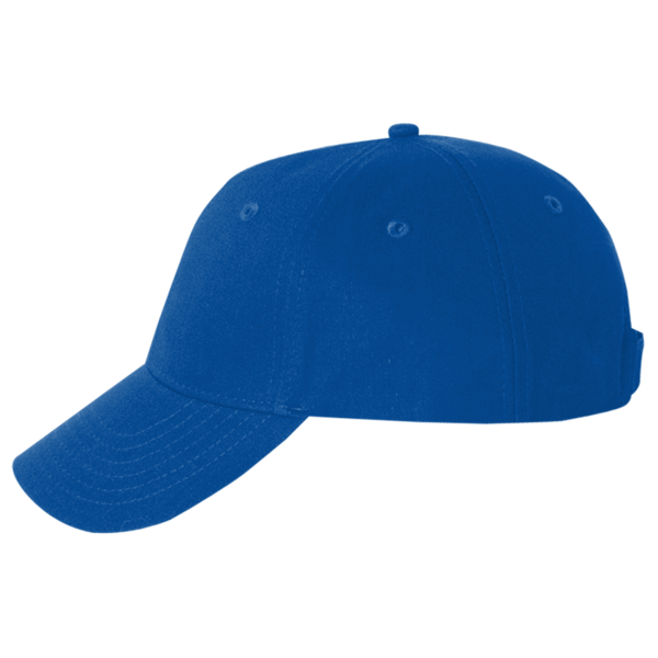Valucap Chino Cap, Royal Blue, Left view