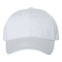 Valucap Chino Cap, White, Front view
