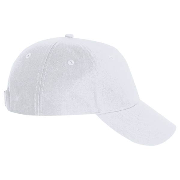 Valucap Chino Cap, White, Right view