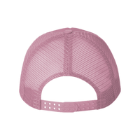 Valucap Foam Mesh-Back Trucker Cap, Pink / Pink / Pink, Back view