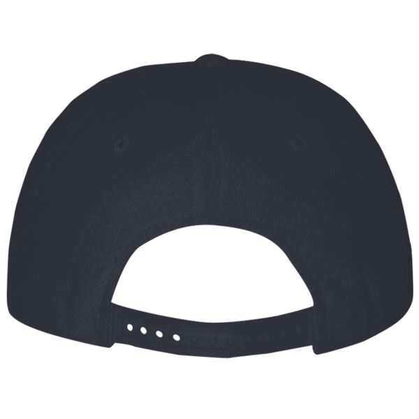 Valucap Lightweight Twill Cap, Navy, Back view
