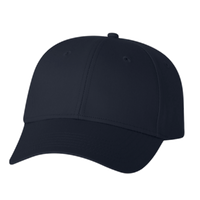 Valucap Lightweight Twill Cap, Navy, Front view