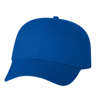Valucap Lightweight Twill Cap, Royal Blue, Front view