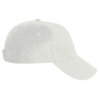 Valucap Lightweight Twill Cap, White, Right Side view