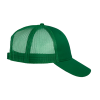 Valucap Mesh-Back Twill Trucker Cap, Kelly / Kelly / Kelly, Right Side view