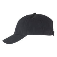 Valucap Performance Microfiber Cap, Black, Left Side view