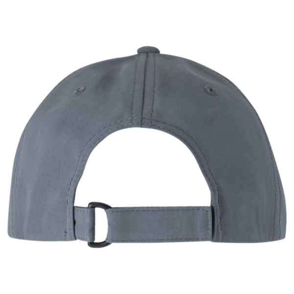 Valucap Performance Microfiber Cap, Grey, Back view